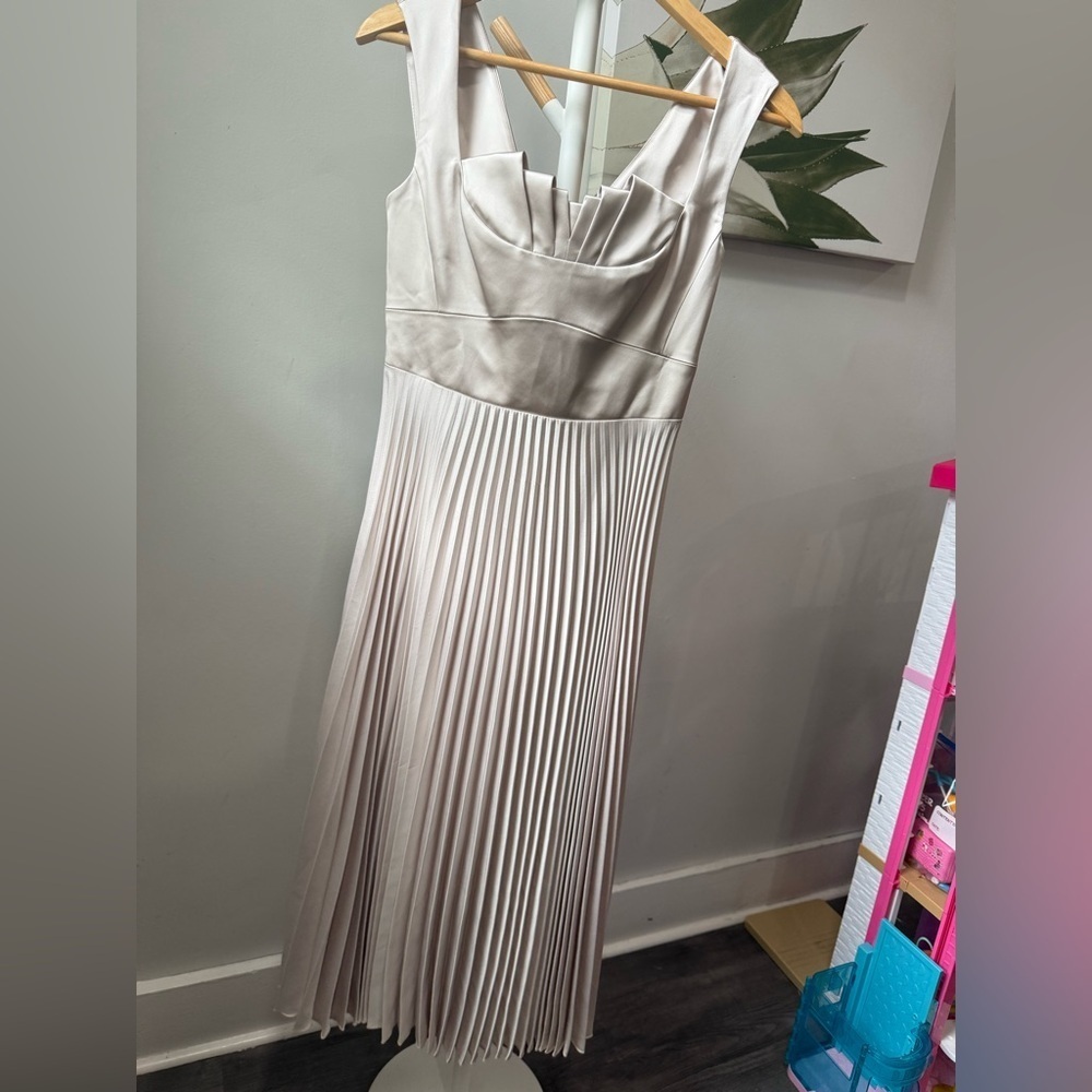 KAREN MILLEN  SATIN DRESS
